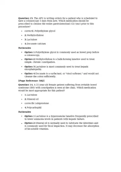 Pharm Unit 6 Book Quiz - Page 8 preview image