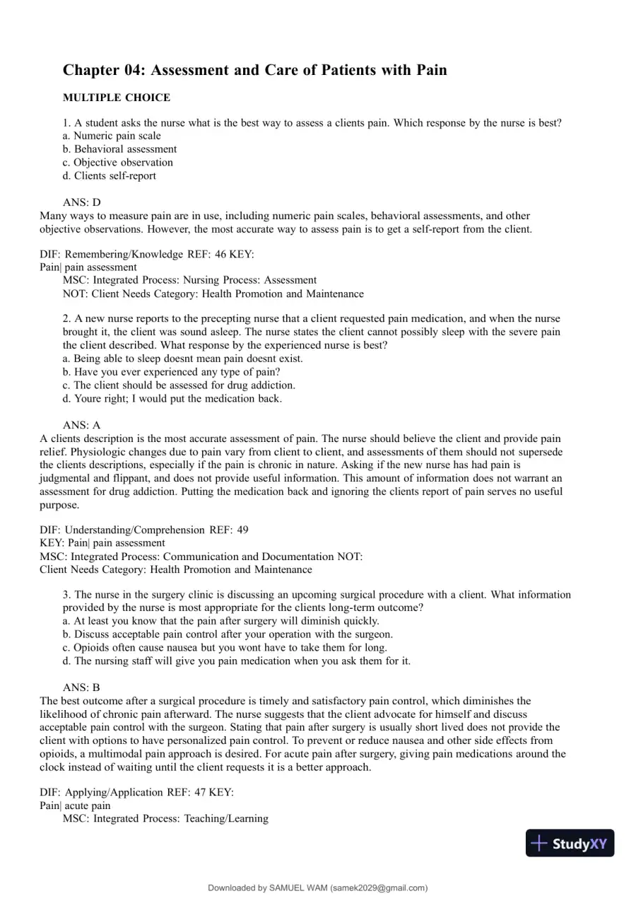 Test Bank for Medical-Surgical Nursing: Concepts for Interprofessional Collaborative Care, 9th Edition (Chapters 1-74), page 23