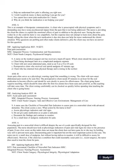 Test Bank for Medical-Surgical Nursing: Concepts for Interprofessional Collaborative Care, 9th Edition (Chapters 1-74) - Page 25 preview image