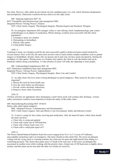 Test Bank for Medical-Surgical Nursing: Concepts for Interprofessional Collaborative Care, 9th Edition (Chapters 1-74) - Page 29 preview image