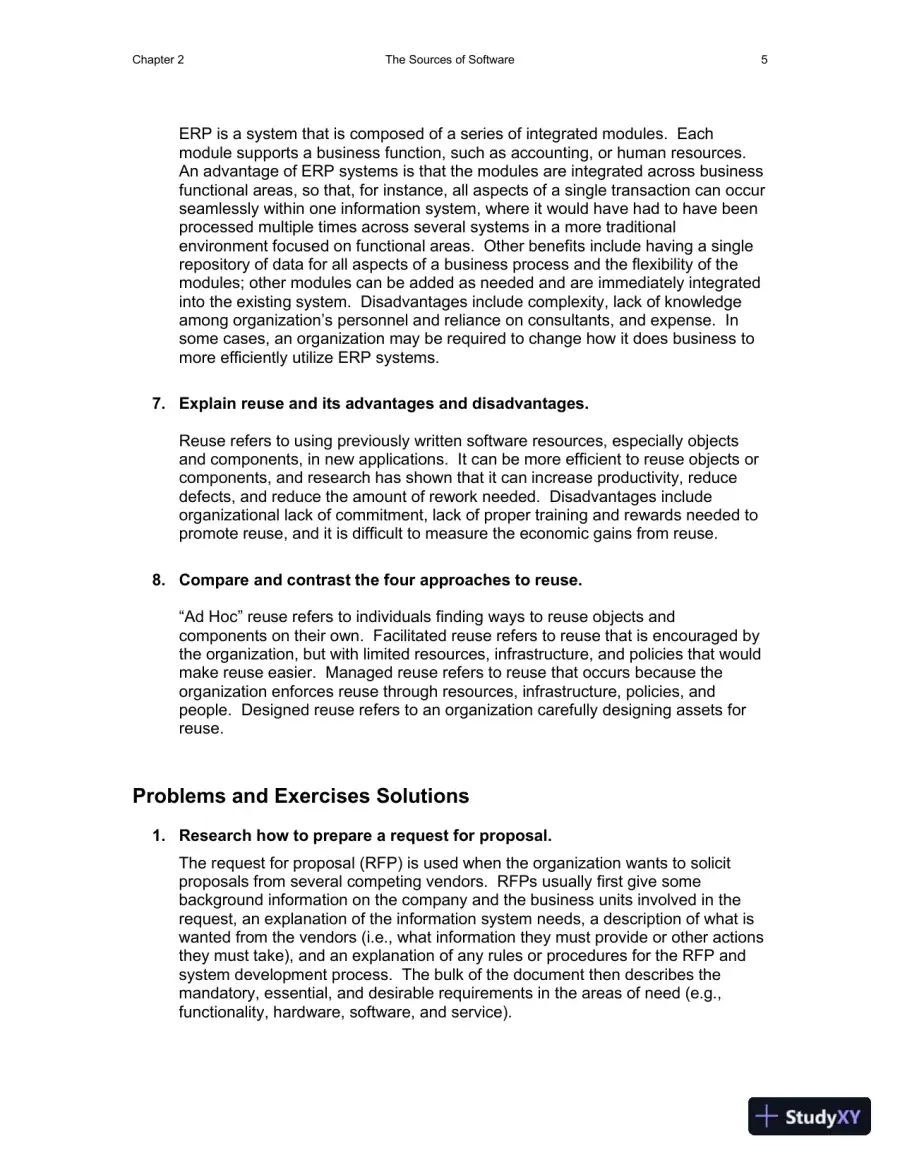 Solution Manual for Essentials of System Analysis and Design, 4th Edition, page 23