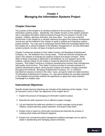 Solution Manual for Essentials of System Analysis and Design, 4th Edition - Page 26 preview image