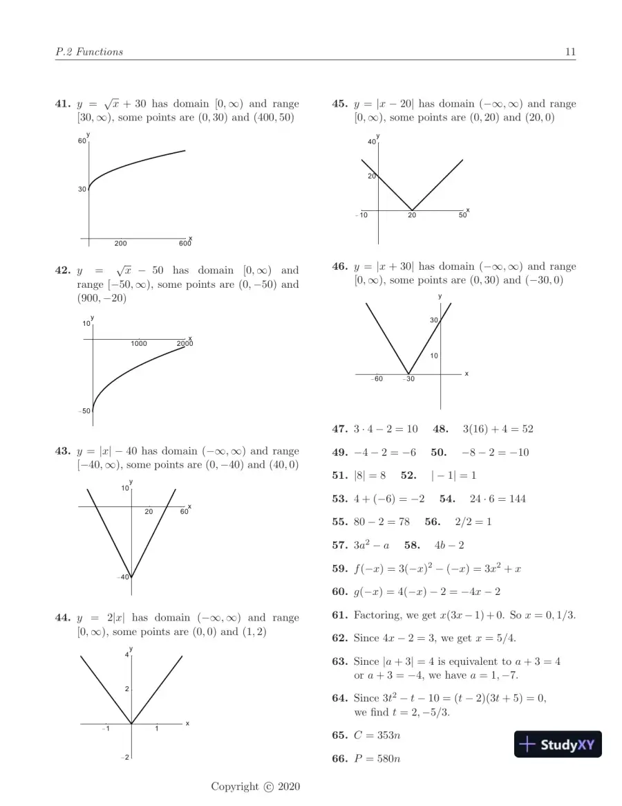Solution Manual for Trigonometry, 5th Edition, page 14