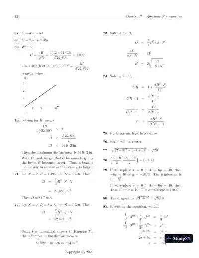 Solution Manual for Trigonometry, 5th Edition - Page 15 preview image