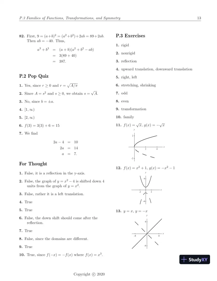 Solution Manual for Trigonometry, 5th Edition, page 16
