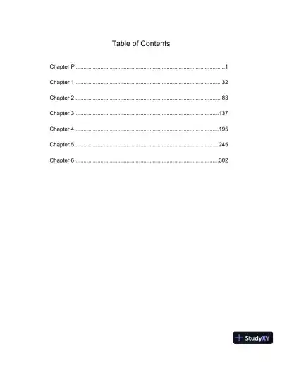 Solution Manual for Trigonometry, 5th Edition - Page 3 preview image
