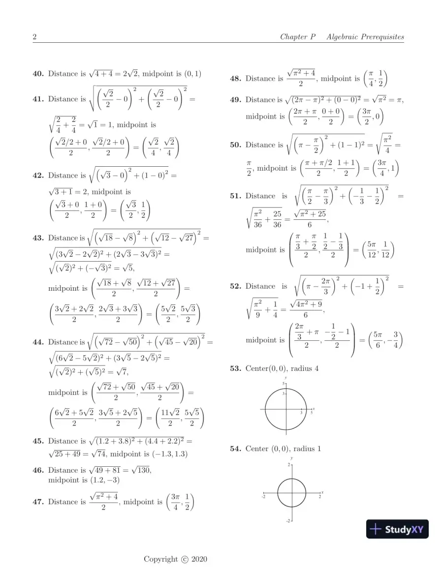 Solution Manual for Trigonometry, 5th Edition, page 5