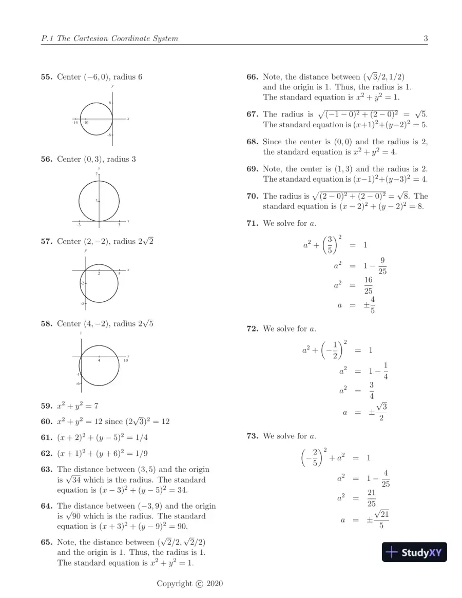 Solution Manual for Trigonometry, 5th Edition, page 6