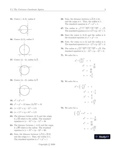 Solution Manual for Trigonometry, 5th Edition - Page 6 preview image