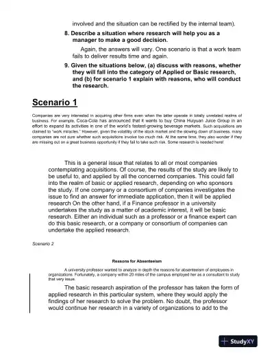 Research Methods For Business: A Skill Building Approach, 7th Edition Solution Manual - Page 5 preview image