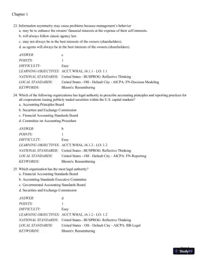 Test Bank For Intermediate Accounting: Reporting and Analysis, 3rd Edition - Page 10 preview image