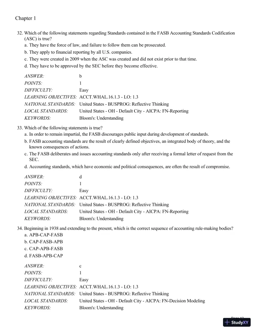 Test Bank For Intermediate Accounting: Reporting and Analysis, 3rd Edition, page 13