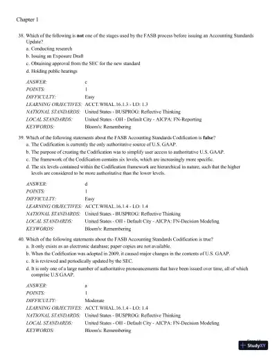 Test Bank For Intermediate Accounting: Reporting and Analysis, 3rd Edition - Page 15 preview image