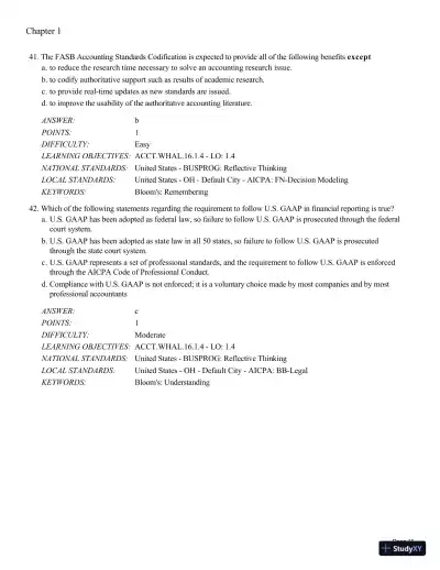 Test Bank For Intermediate Accounting: Reporting and Analysis, 3rd Edition - Page 16 preview image