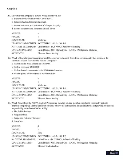 Test Bank For Intermediate Accounting: Reporting and Analysis, 3rd Edition - Page 23 preview image