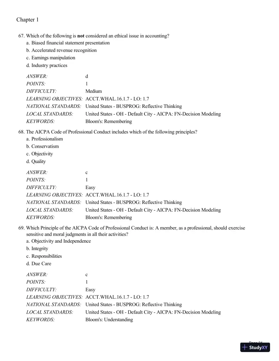 Test Bank For Intermediate Accounting: Reporting and Analysis, 3rd Edition, page 25