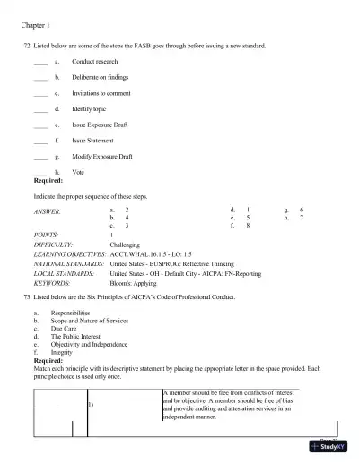 Test Bank For Intermediate Accounting: Reporting and Analysis, 3rd Edition - Page 28 preview image