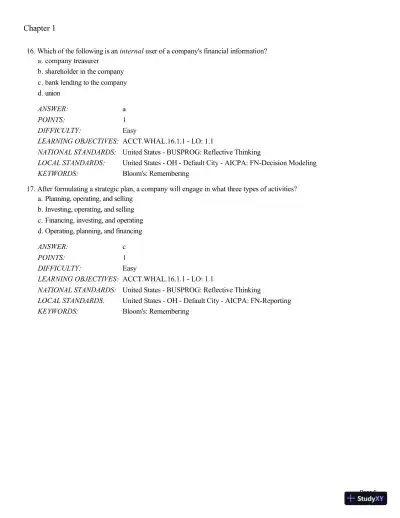 Test Bank For Intermediate Accounting: Reporting and Analysis, 3rd Edition - Page 7 preview image