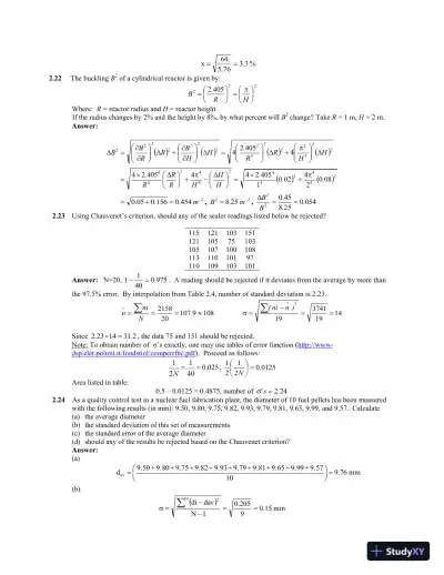 Solution Manual for Measurement and Detection of Radiation, 3rd Edition - Page 10 preview image
