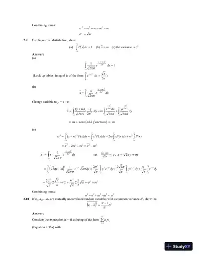 Solution Manual for Measurement and Detection of Radiation, 3rd Edition - Page 6 preview image