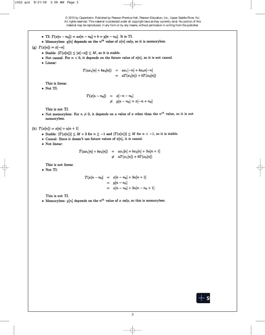Solution Manual For Discrete-Time Signal Processing, 3rd Edition, page 4