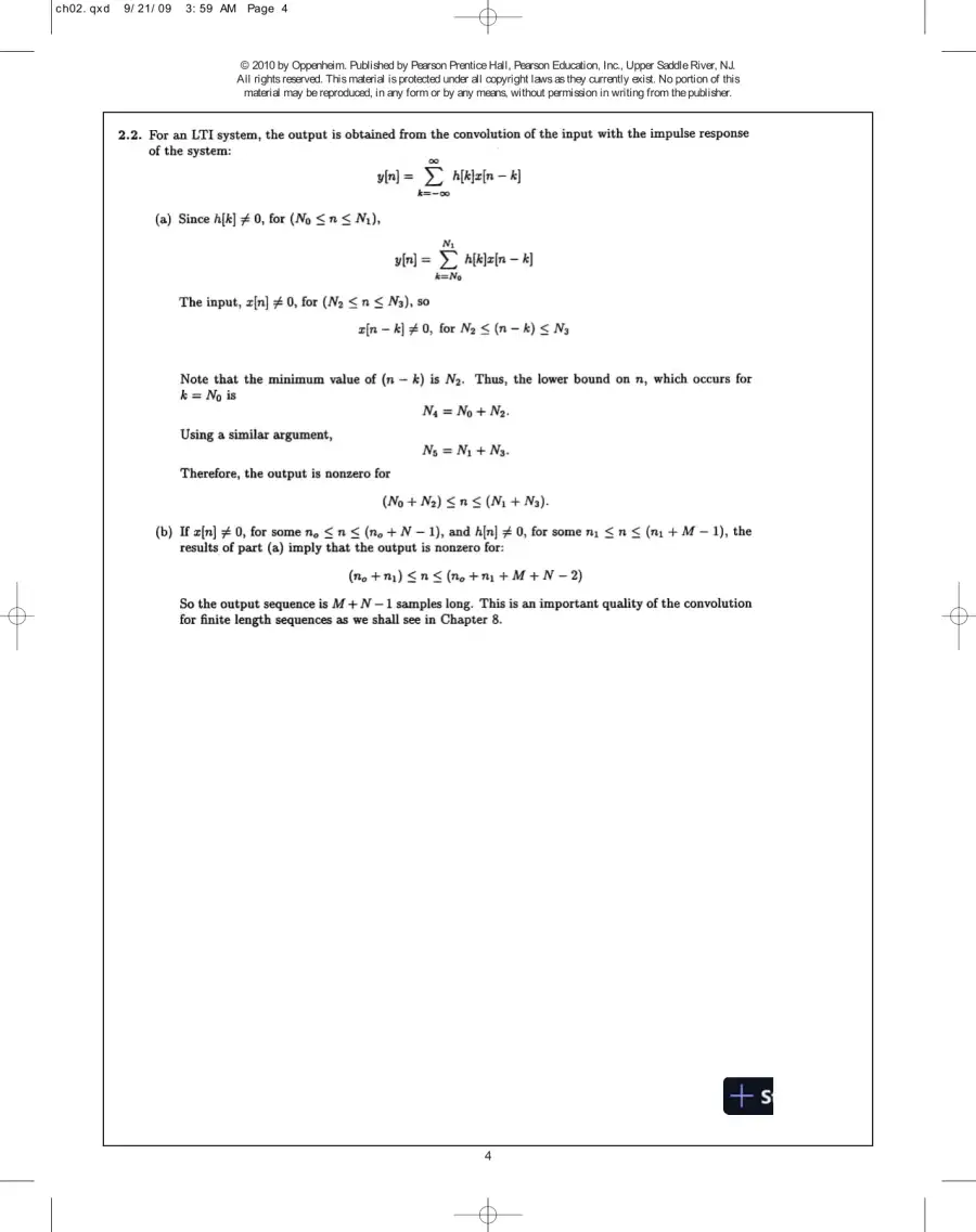 Solution Manual For Discrete-Time Signal Processing, 3rd Edition, page 5