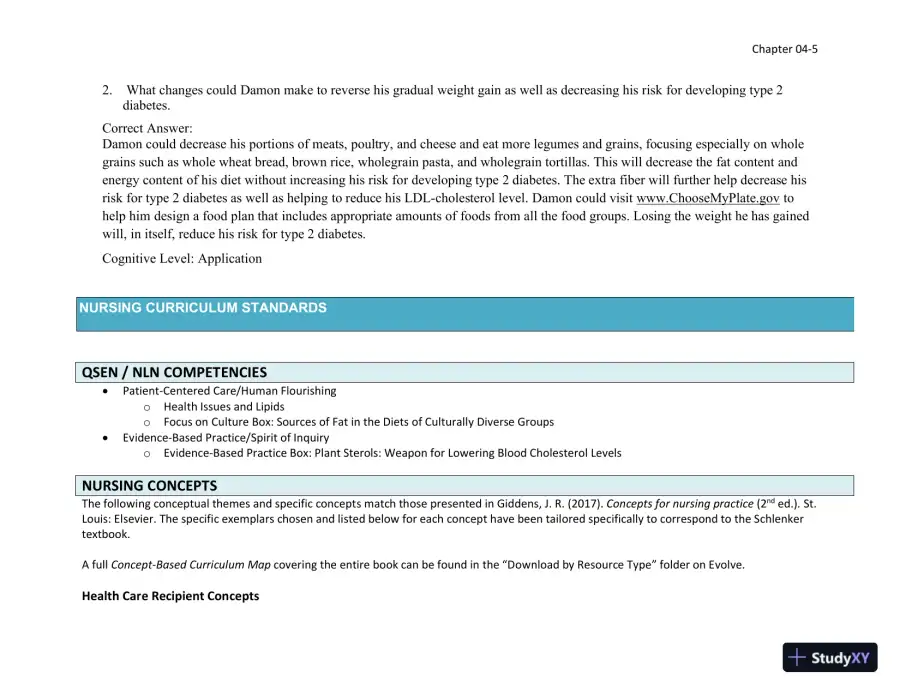Lecture Notes for Williams' Essentials of Nutrition and Diet Therapy, 12th Edition, page 28