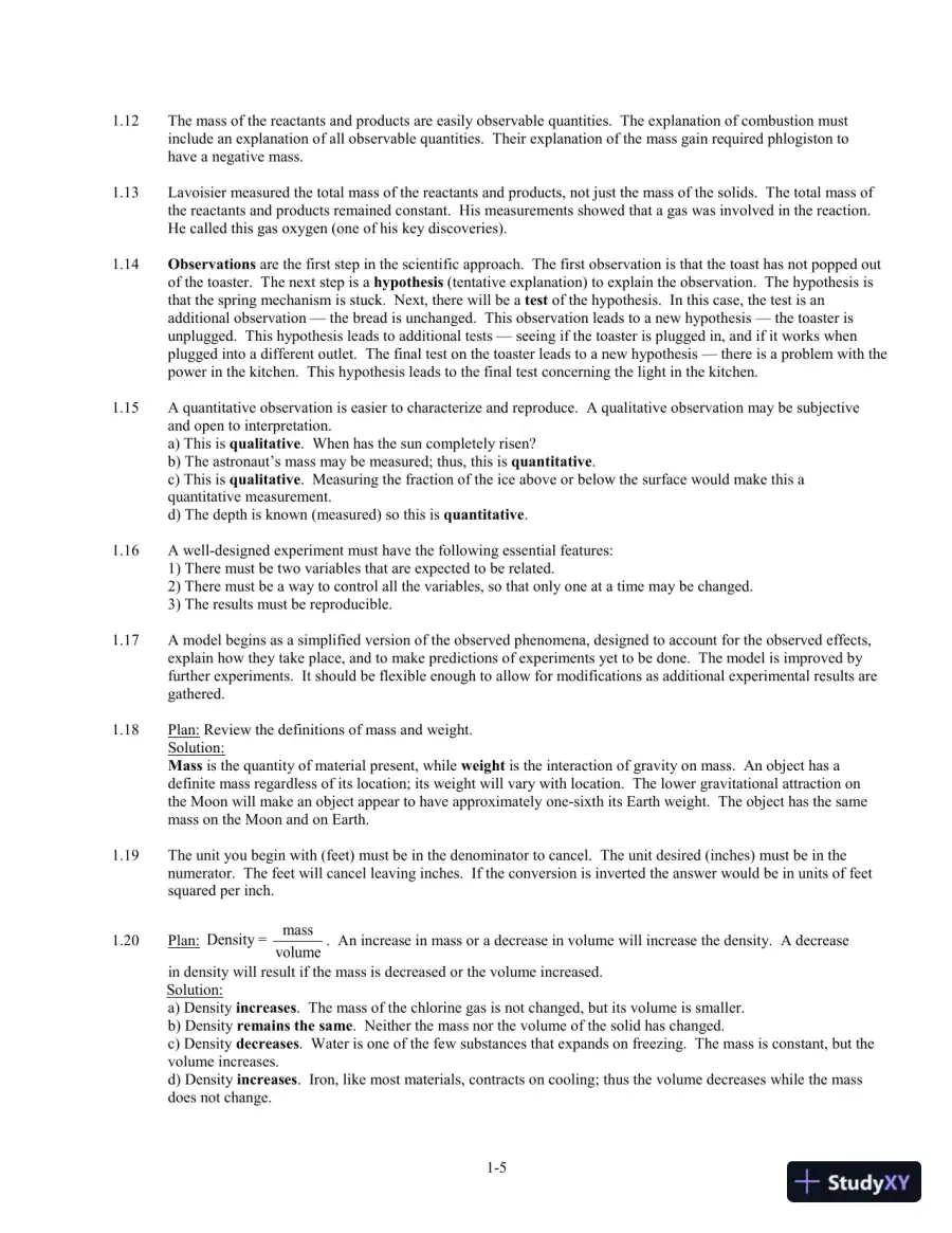 Solution Manual For Chemistry: The Molecular Nature Of Matter And Change, 7th Edition, page 11
