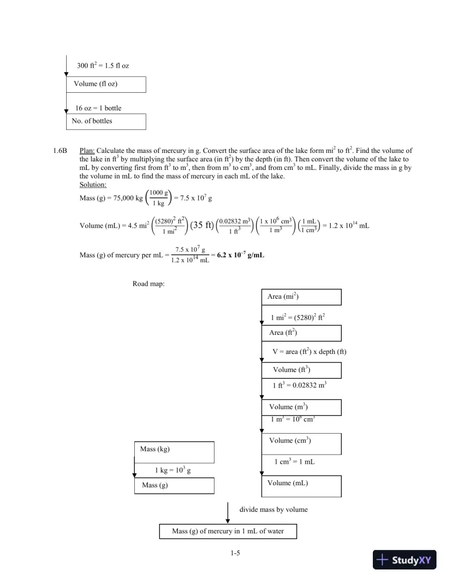 Solution Manual For Chemistry: The Molecular Nature Of Matter And Change, 7th Edition, page 6