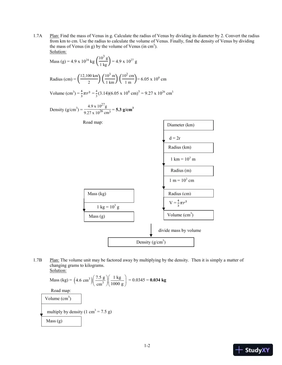 Solution Manual For Chemistry: The Molecular Nature Of Matter And Change, 7th Edition, page 7