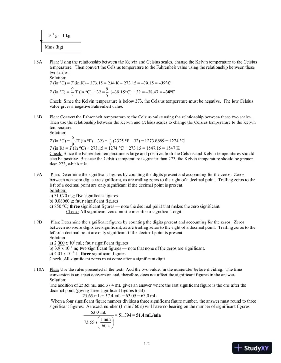 Solution Manual For Chemistry: The Molecular Nature Of Matter And Change, 7th Edition, page 8