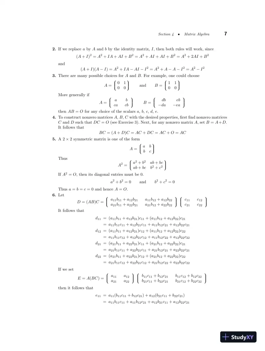 Solution Manual For Linear Algebra With Applications, 8th Edition, page 11