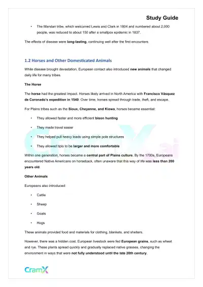 U.S. History I - The New World - Page 2 preview image