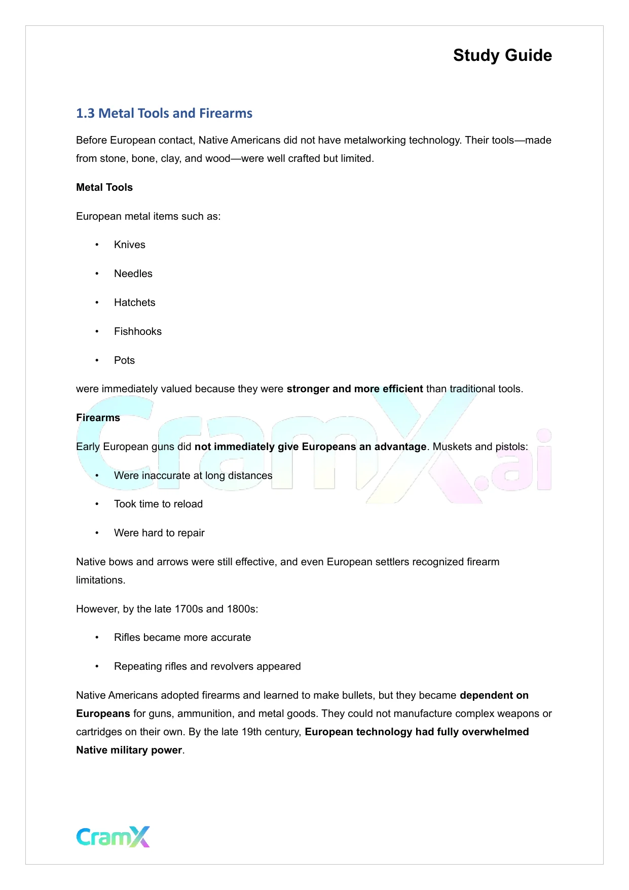 U.S. History I - The New World - Page 3 preview image