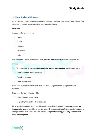 U.S. History I - The New World - Page 3 preview image