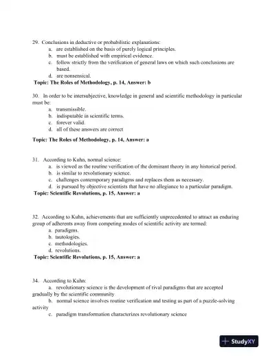 Research Methods in the Social Sciences Eighth Edition Test Bank - Page 8 preview image