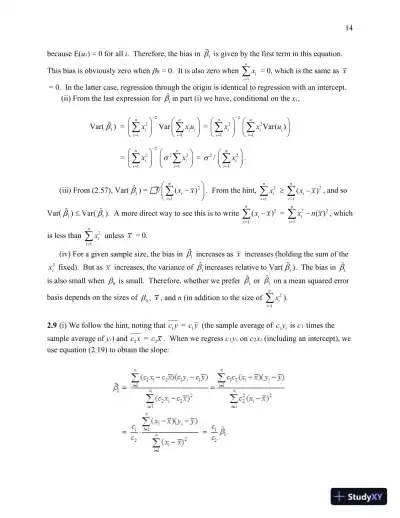 Solution Manual For Introductory Econometrics: A Modern Approach, 6th Edition - Page 15 preview image