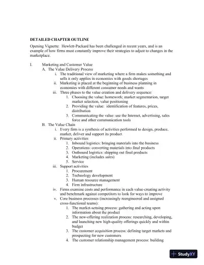 Class Notes for Framework for Marketing Management, 6th Edition - Page 12 preview image