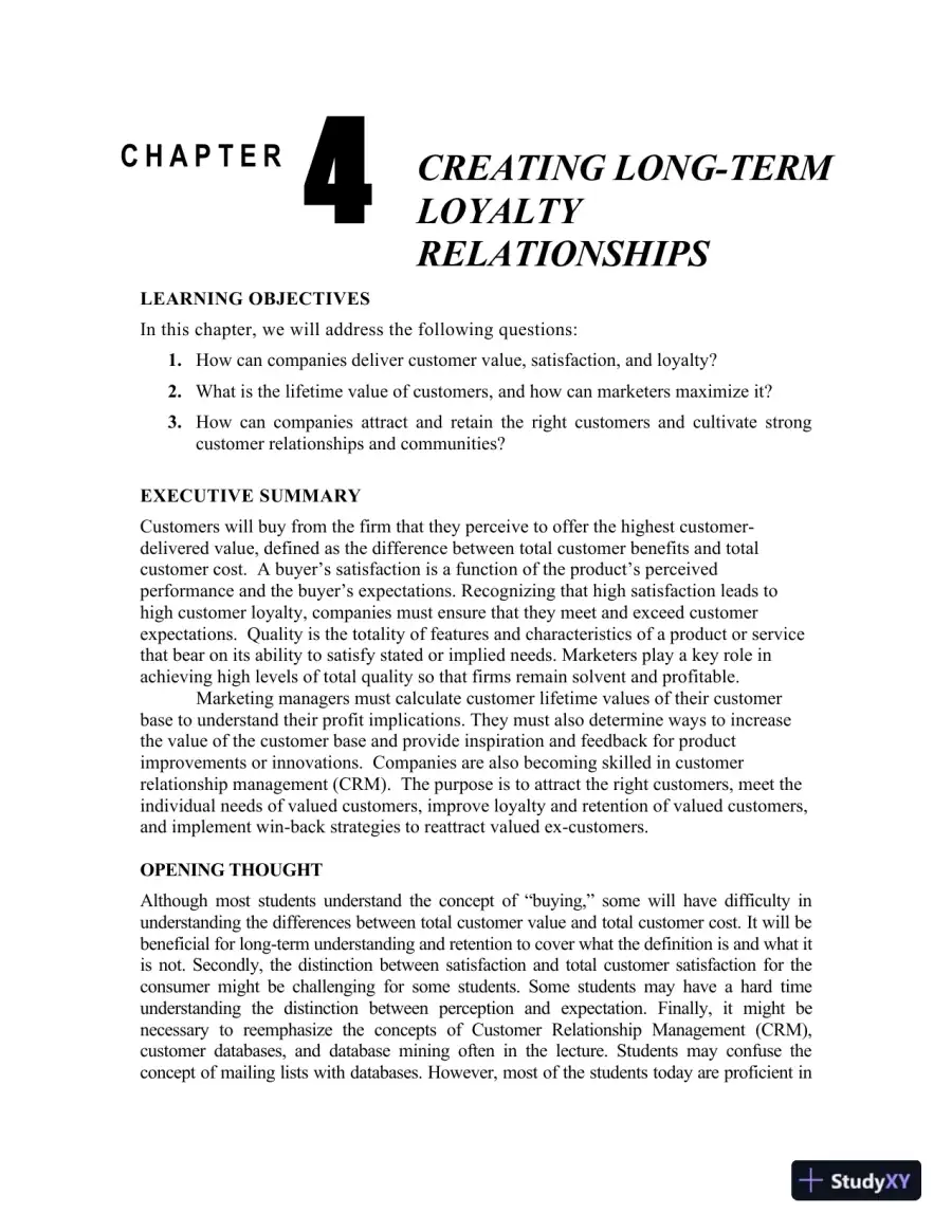 Class Notes for Framework for Marketing Management, 6th Edition, page 27