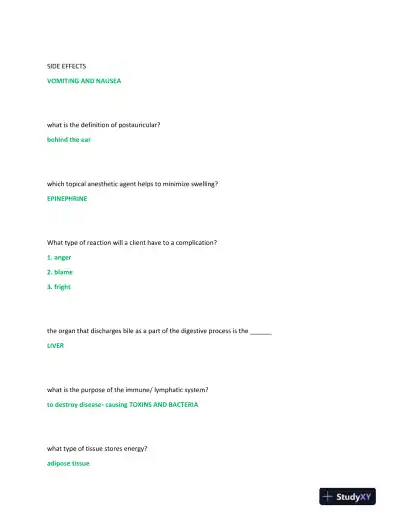 PMU Others VA State Board Exam With Answers (95 Solved Questions) - Page 5 preview image