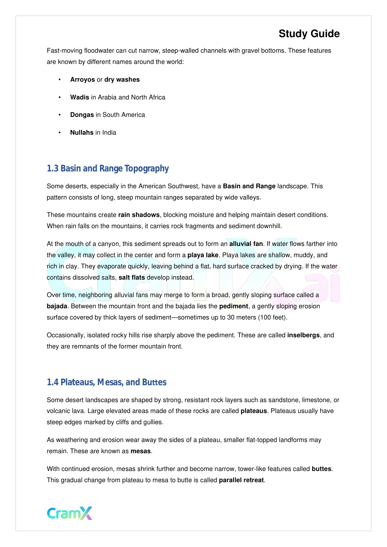 Geology - Deserts and Winds - Page 2 preview image