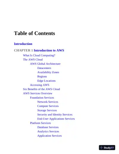 AWS Certified SysOps Administrator - Associate SOA-C02 Exam Cram (2022) - Page 12 preview image