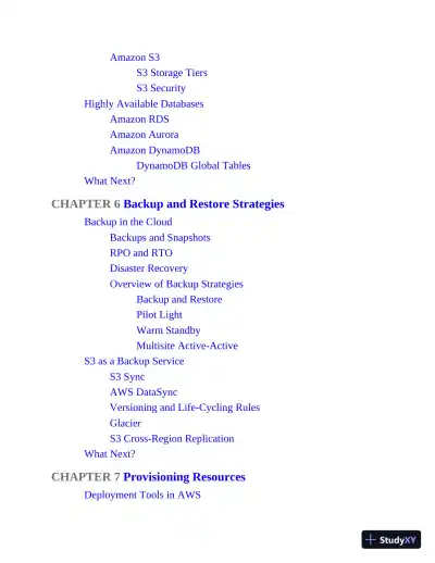AWS Certified SysOps Administrator - Associate SOA-C02 Exam Cram (2022) - Page 15 preview image