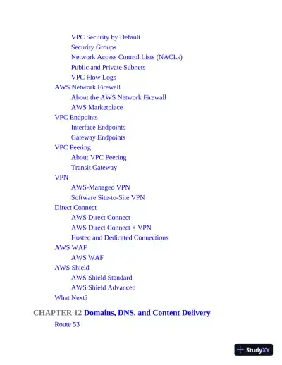 AWS Certified SysOps Administrator - Associate SOA-C02 Exam Cram (2022) - Page 19 preview image