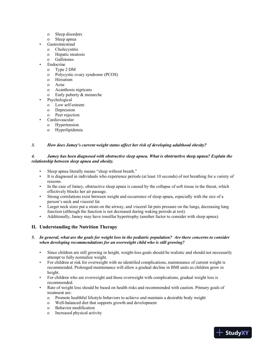 Medical Nutrition Therapy: A Case-Study Approach , 5th Edition Solution Manual, page 3