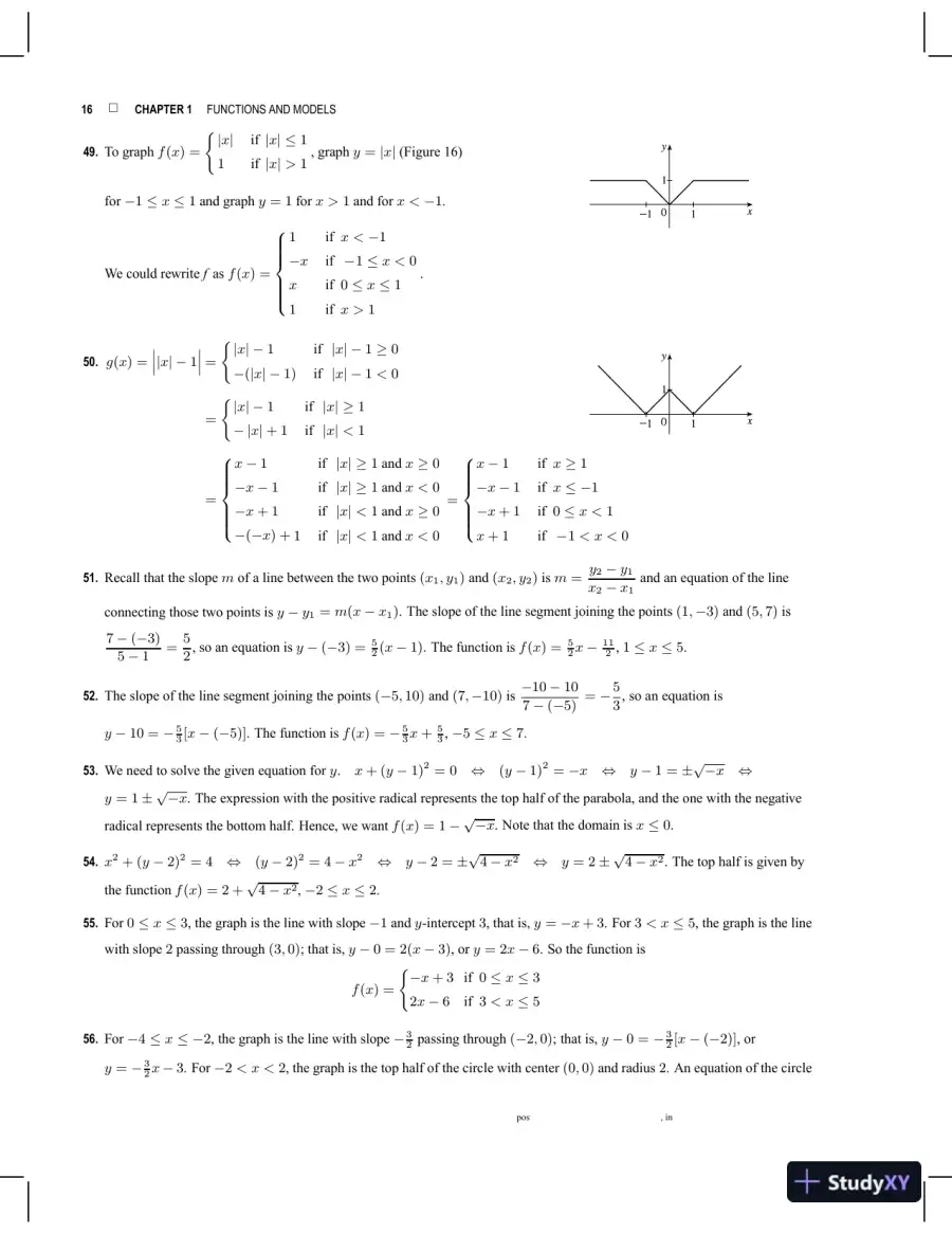 Solution Manual For Single Variable Calculus, 8th Edition, page 9