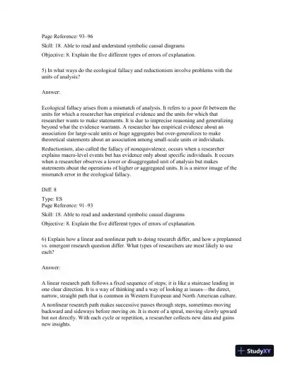 Basics Of Social Research, Fourth Canadian Edition Test Bank - Page 27 preview image