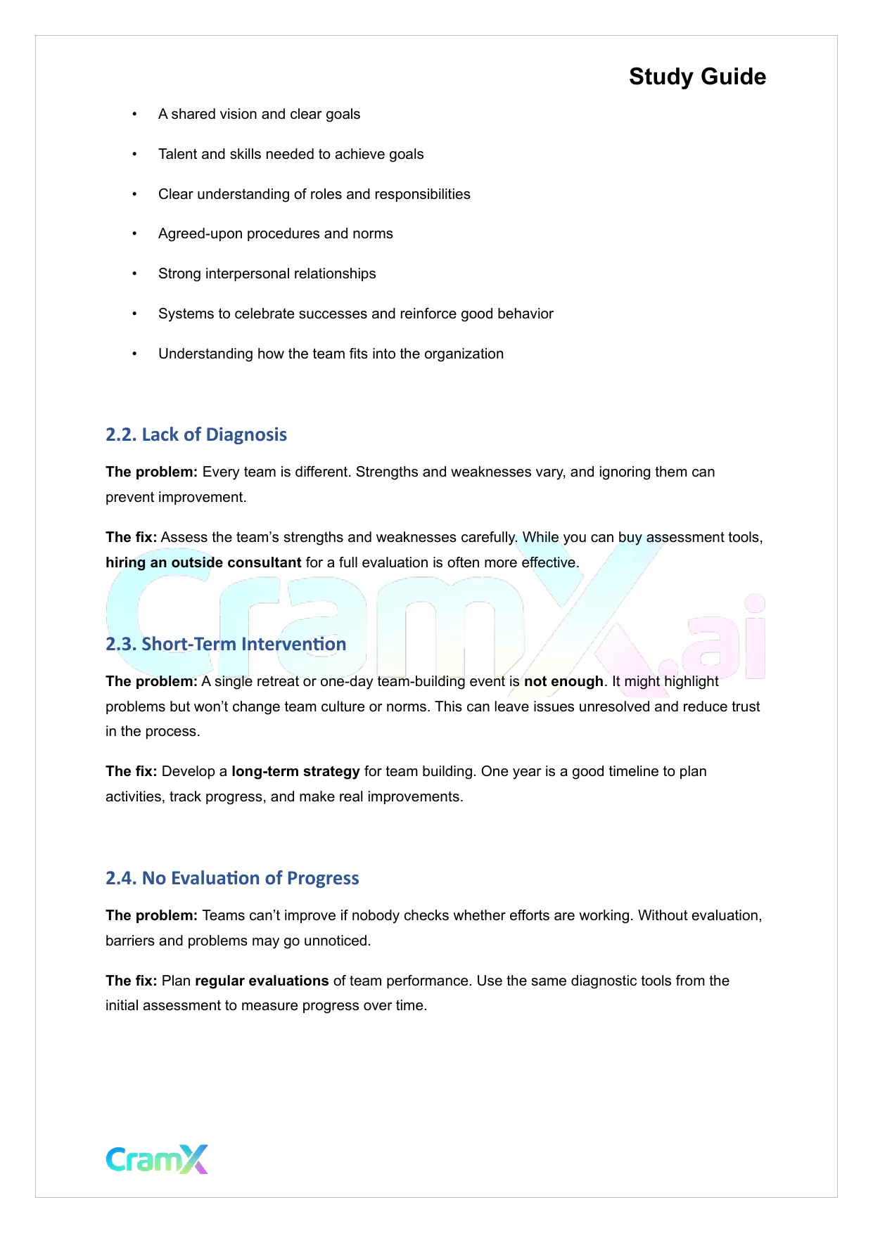 Principles of Management - Understanding Teams - Page 4 preview image