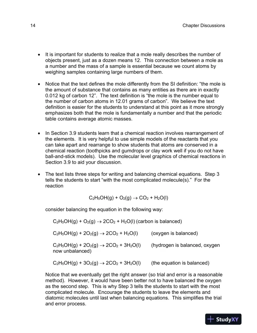 Solution Manual for Chemistry , 10th Edition, page 14