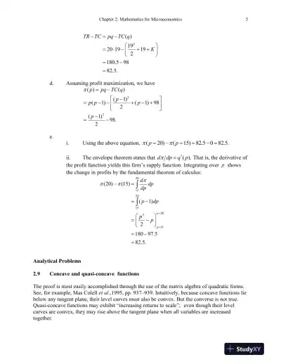 Microeconomic Theory: Basic Principles and Extensions , 12th Edition Solution Manual - Page 7 preview image